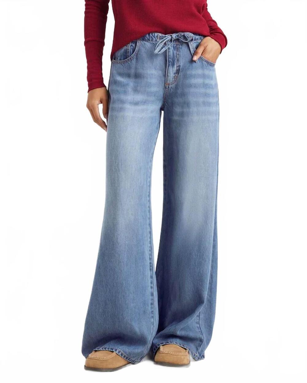 NEW SPLENDID lounge denim pant in indigo